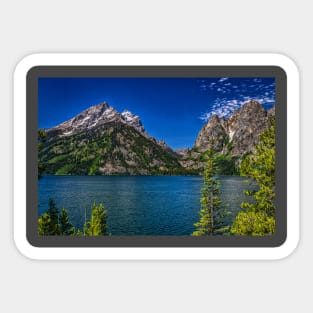 Jenny Lake, Grand Teton National Park Sticker